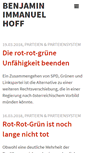 Mobile Screenshot of benjamin-hoff.de